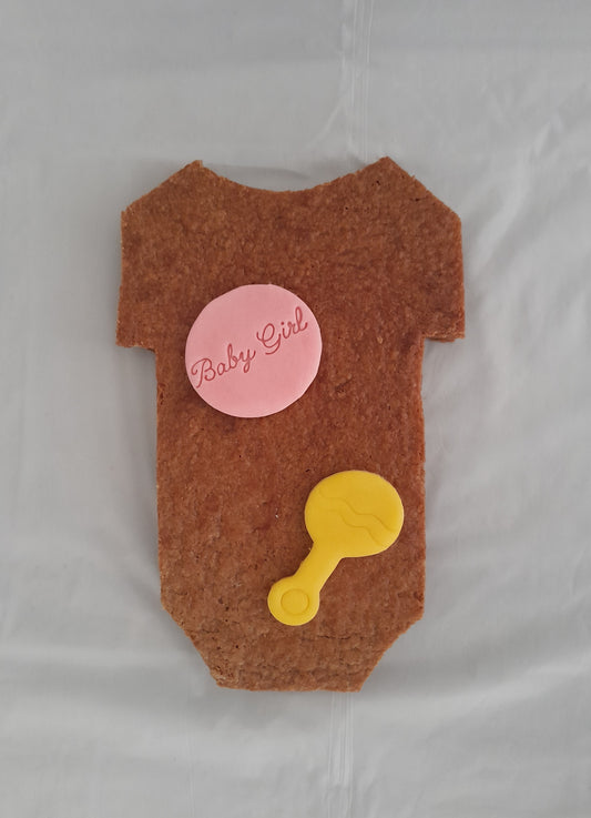 Brownie Romper Baby Girl