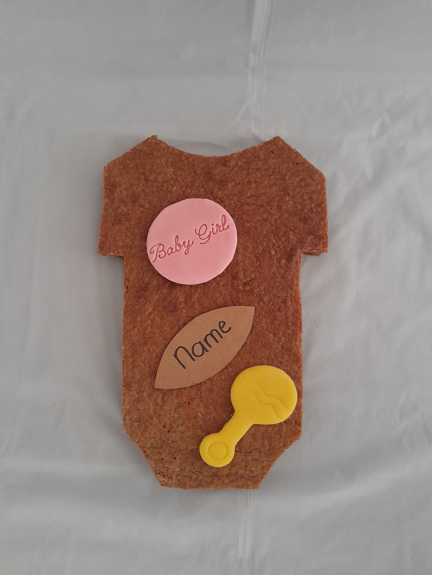 Brownie Romper Baby Girl